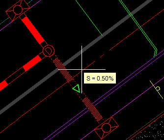 PipeElevationEditor Slope from End