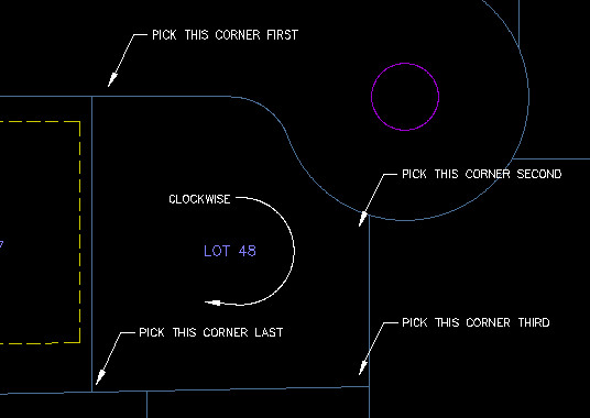 ParcelOffset Selection Order